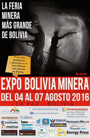 EXPO BOLIVIA MINERA 2016